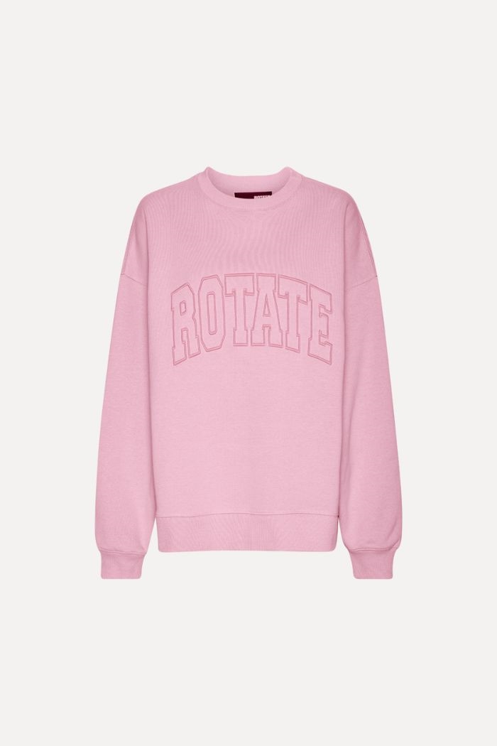 Rotate, Heavy sweat crewneck, Pink Nectar